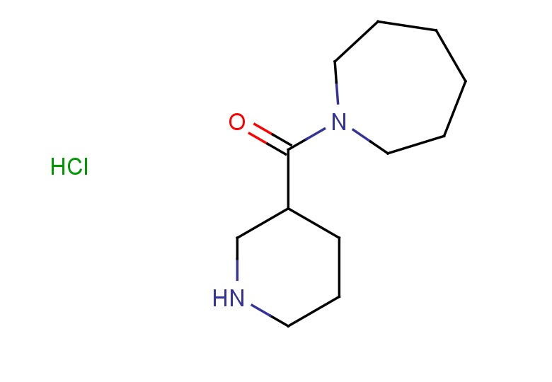 1-(piperidine-3-carbonyl)azepane hydrochloride