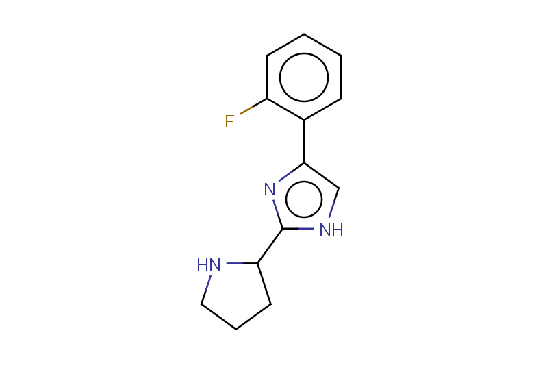 4-(2-fluorophenyl)-2-(pyrrolidin-2-yl)-1H-imidazole