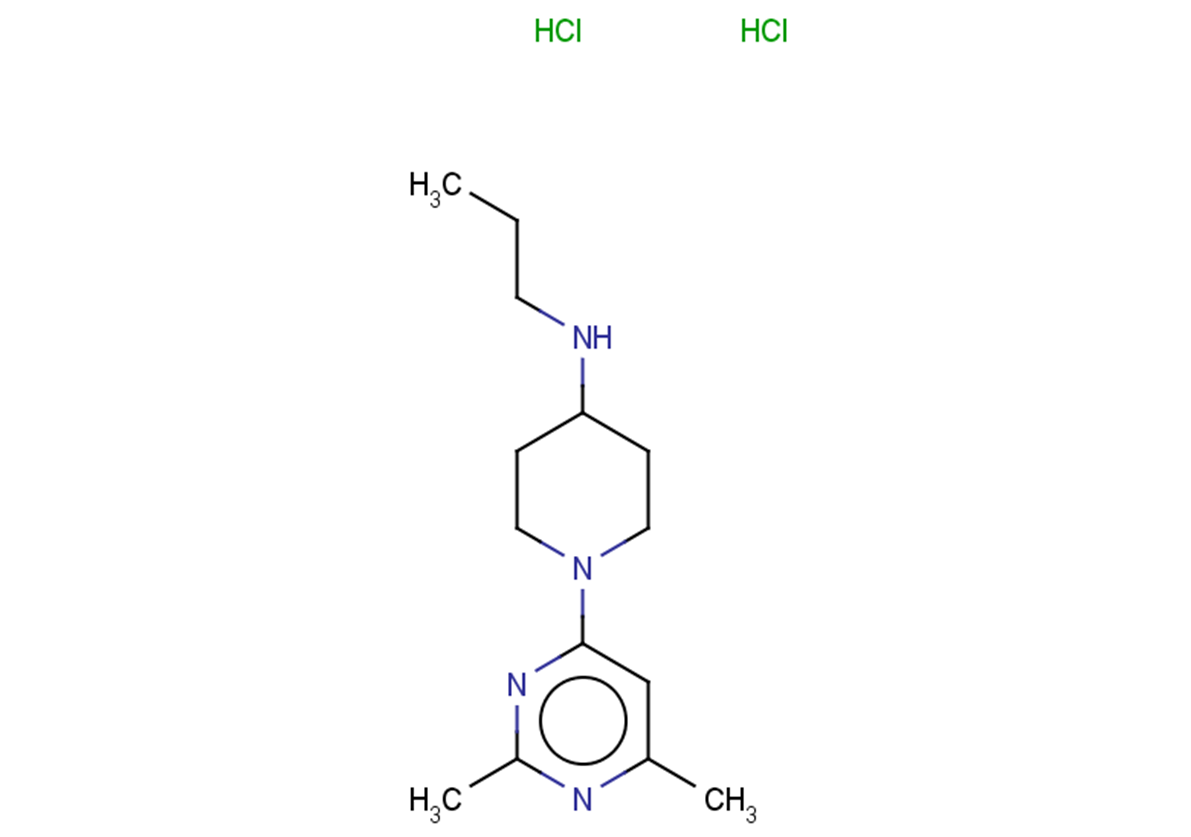 1-(2,6-dimethylpyrimidin-4-yl)-N-propylpiperidin-4-amine dihydrochloride