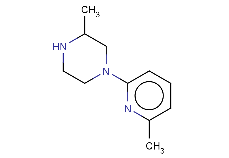 3-methyl-1-(6-methylpyridin-2-yl)piperazine