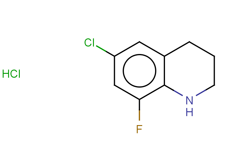 6-chloro-8-fluoro-1,2,3,4-tetrahydroquinoline hydrochloride