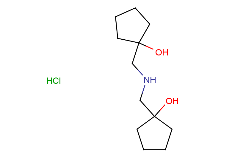 1-({[(1-hydroxycyclopentyl)methyl]amino}methyl)cyclopentan-1-ol hydrochloride