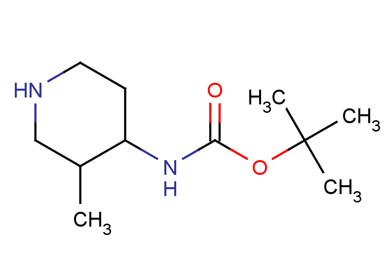tert-butyl N-(3-methylpiperidin-4-yl)carbamate, Mixture of diastereomers