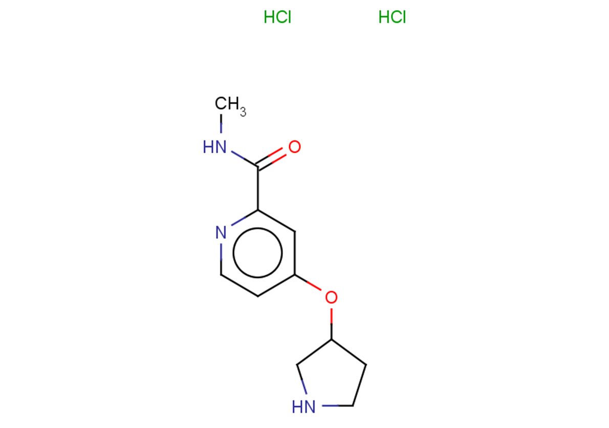 N-methyl-4-(pyrrolidin-3-yloxy)pyridine-2-carboxamide dihydrochloride