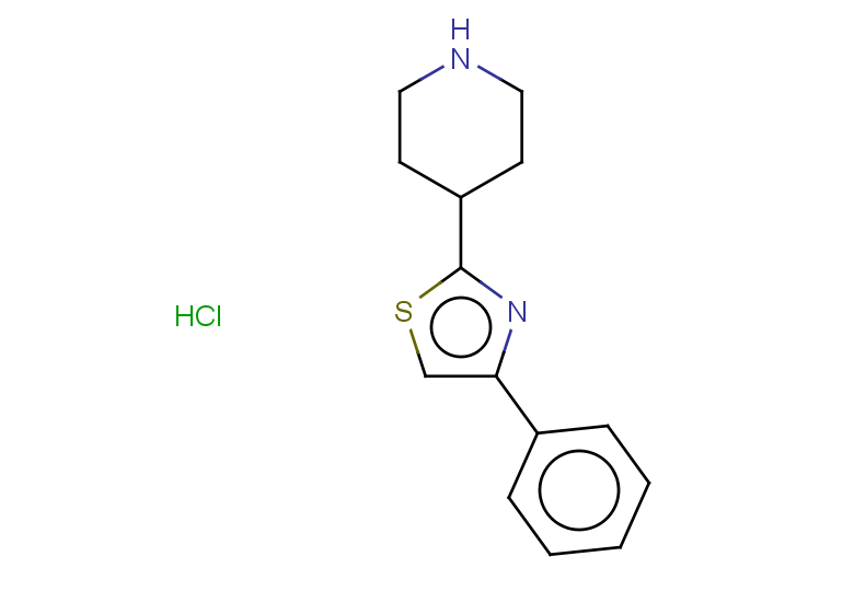 4-(4-phenyl-1,3-thiazol-2-yl)piperidine hydrochloride