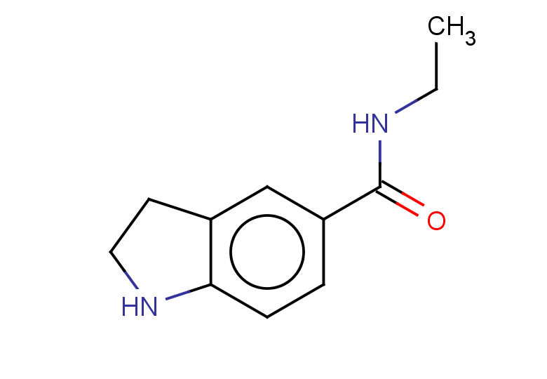 N-ethyl-2,3-dihydro-1H-indole-5-carboxamide