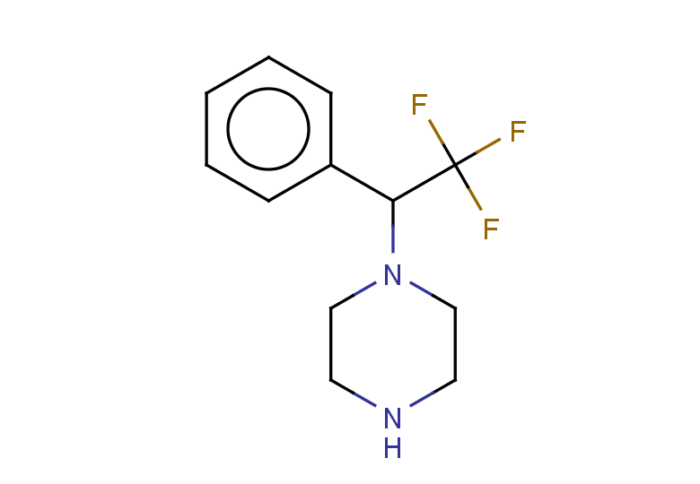 1-(2,2,2-trifluoro-1-phenylethyl)piperazine