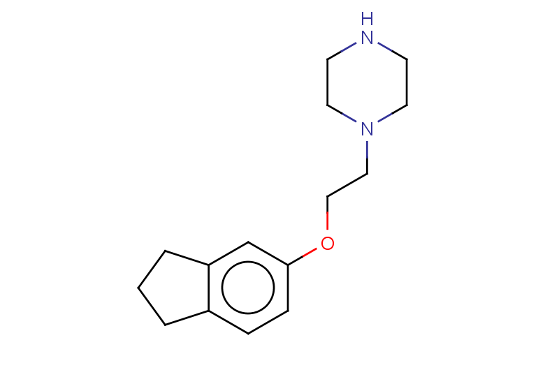 1-[2-(2,3-dihydro-1H-inden-5-yloxy)ethyl]piperazine