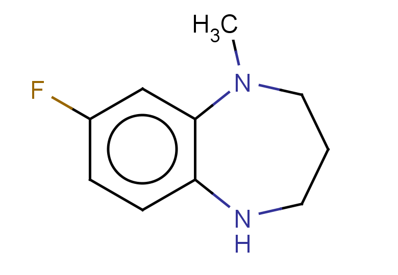 8-fluoro-1-methyl-2,3,4,5-tetrahydro-1H-1,5-benzodiazepine