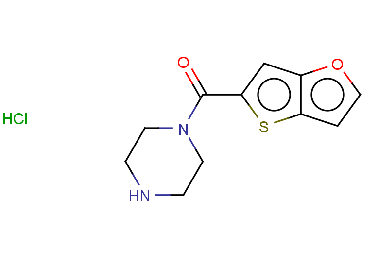 1-{thieno[3,2-b]furan-5-carbonyl}piperazine hydrochloride