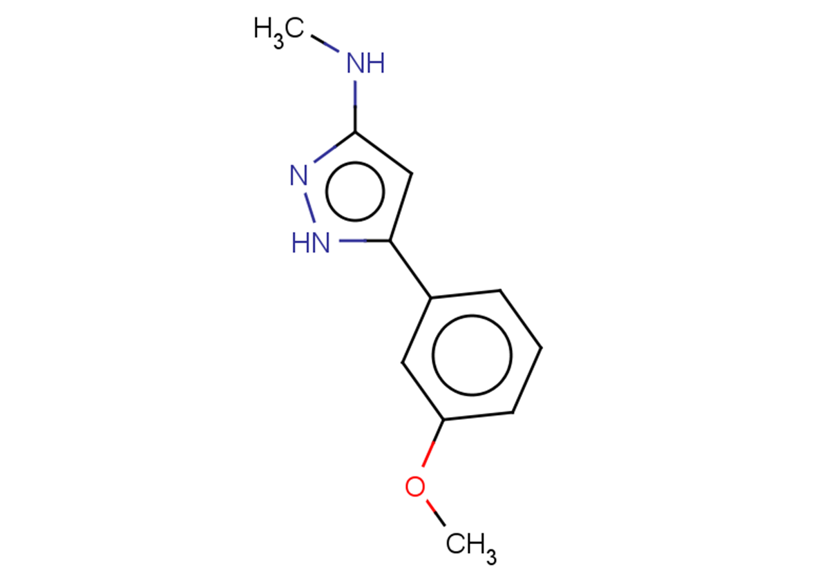 5-(3-methoxyphenyl)-N-methyl-1H-pyrazol-3-amine