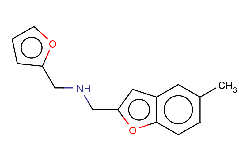 (furan-2-ylmethyl)[(5-methyl-1-benzofuran-2-yl)methyl]amine