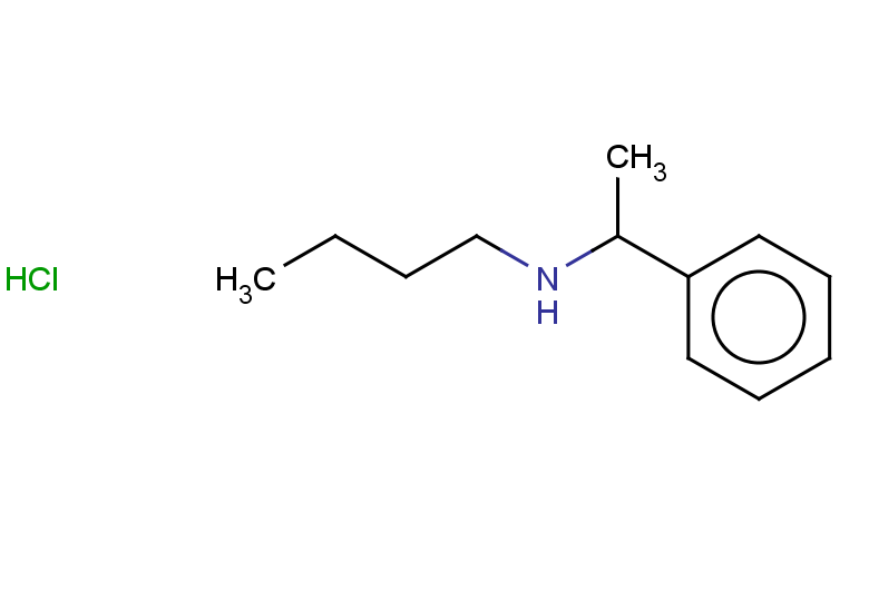 butyl(1-phenylethyl)amine hydrochloride