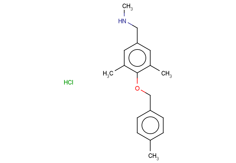 ({3,5-dimethyl-4-[(4-methylphenyl)methoxy]phenyl}methyl)(methyl)amine hydrochloride