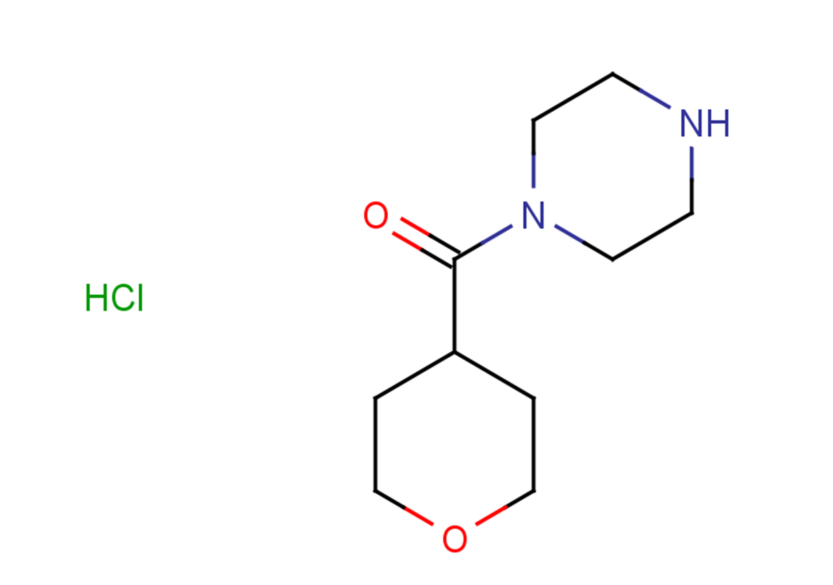 1-(oxane-4-carbonyl)piperazine hydrochloride