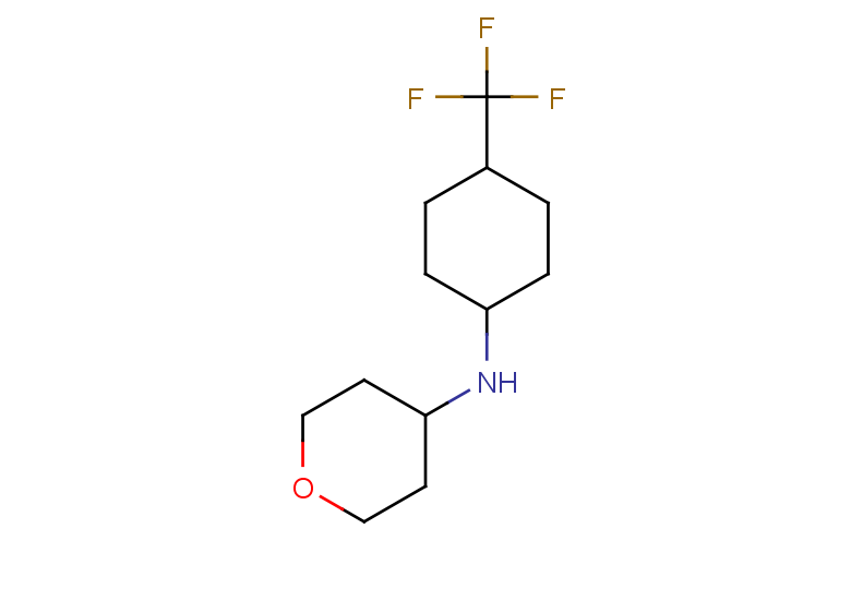 N-[4-(trifluoromethyl)cyclohexyl]oxan-4-amine
