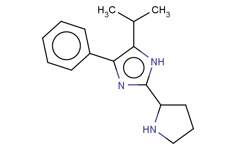 4-phenyl-5-(propan-2-yl)-2-(pyrrolidin-2-yl)-1H-imidazole