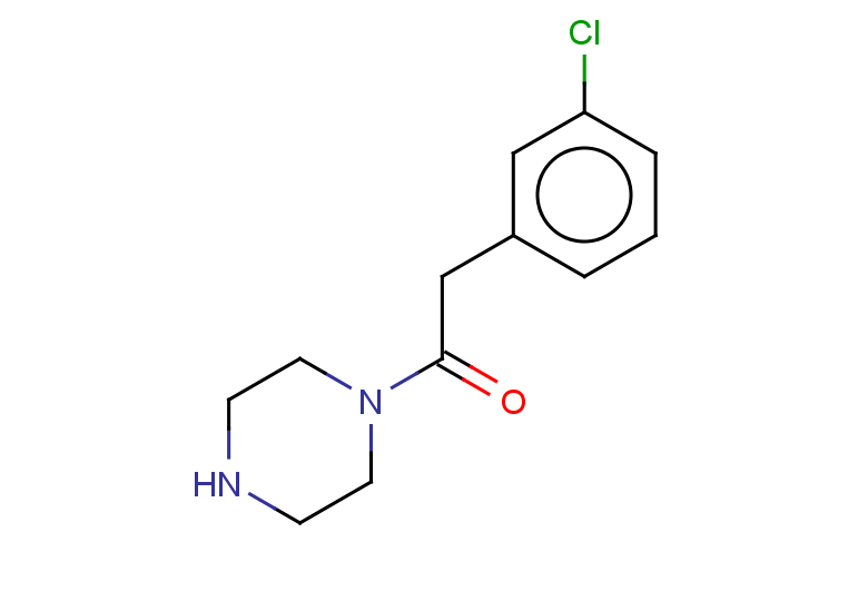 2-(3-chlorophenyl)-1-(piperazin-1-yl)ethan-1-one