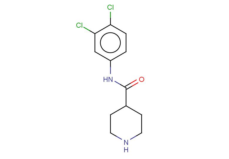N-(3,4-dichlorophenyl)piperidine-4-carboxamide
