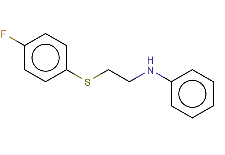 N-{2-[(4-fluorophenyl)sulfanyl]ethyl}aniline