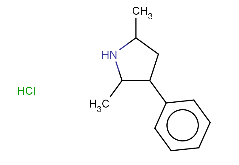 2,5-dimethyl-3-phenylpyrrolidine hydrochloride, Mixture of diastereomers