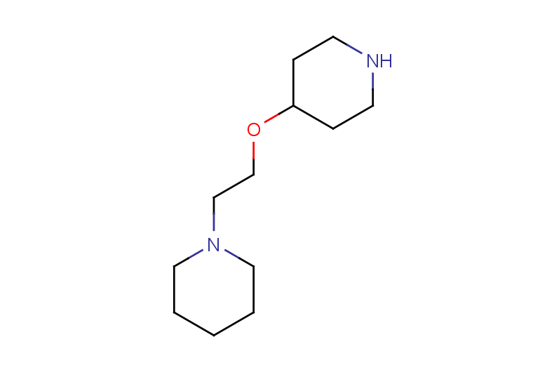 1-[2-(piperidin-4-yloxy)ethyl]piperidine