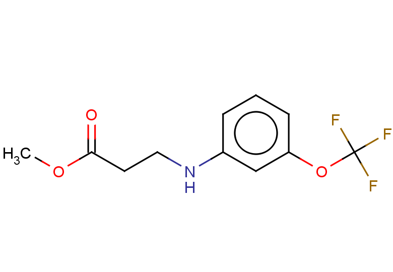 methyl 3-{[3-(trifluoromethoxy)phenyl]amino}propanoate