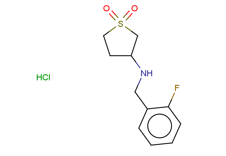 3-{[(2-fluorophenyl)methyl]amino}-1lambda6-thiolane-1,1-dione hydrochloride