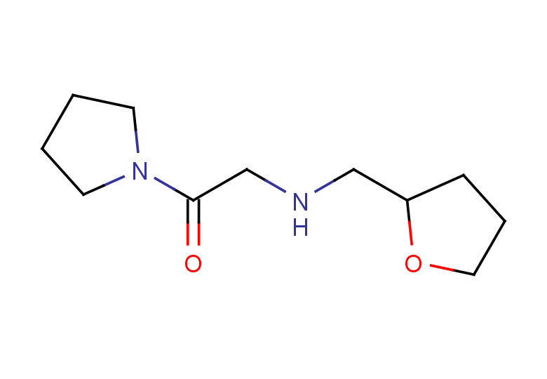 2-[(oxolan-2-ylmethyl)amino]-1-(pyrrolidin-1-yl)ethan-1-one