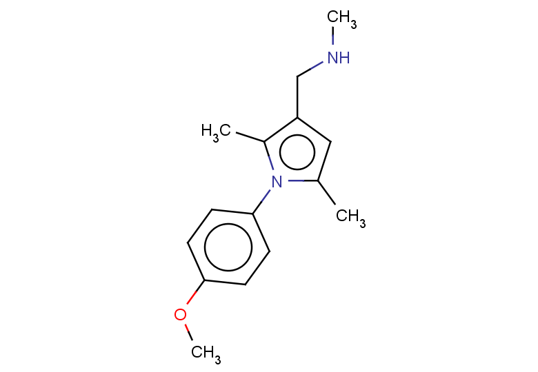 {[1-(4-methoxyphenyl)-2,5-dimethyl-1H-pyrrol-3-yl]methyl}(methyl)amine