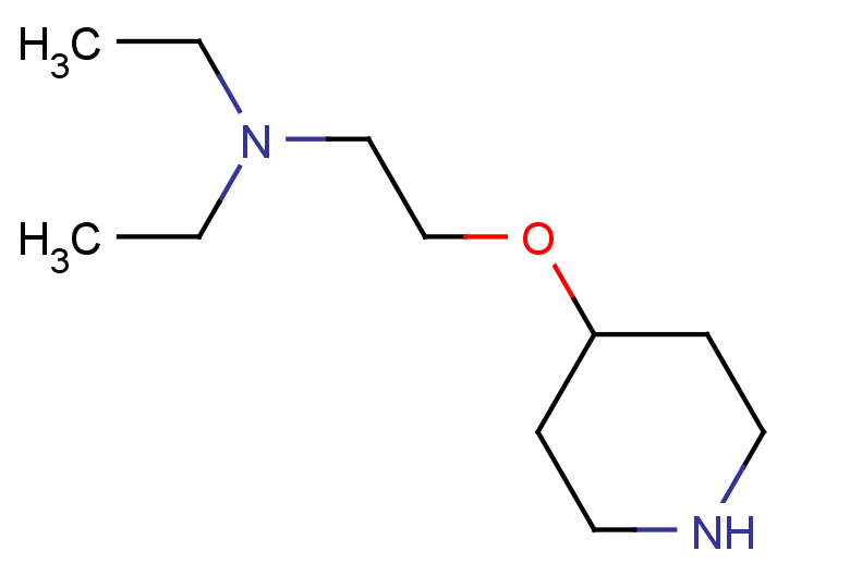 diethyl[2-(piperidin-4-yloxy)ethyl]amine