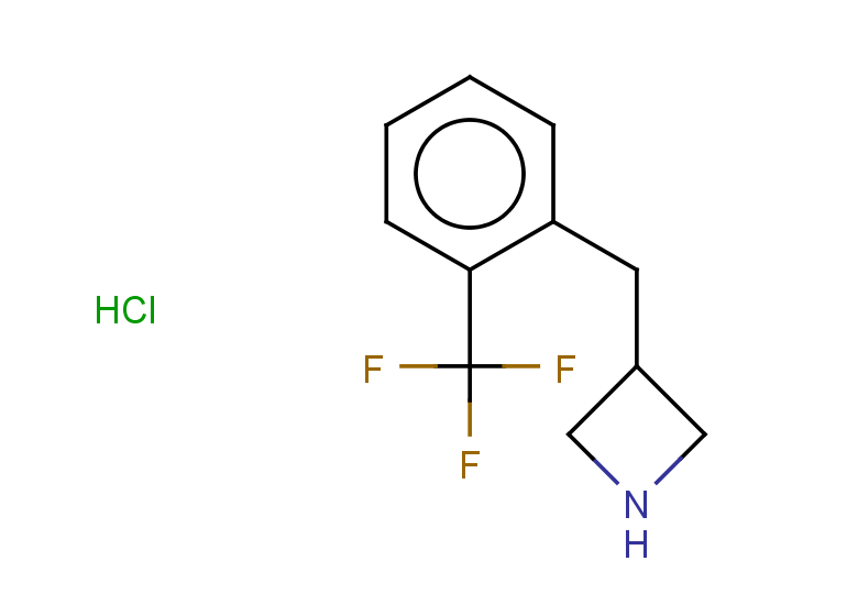 3-{[2-(trifluoromethyl)phenyl]methyl}azetidine hydrochloride