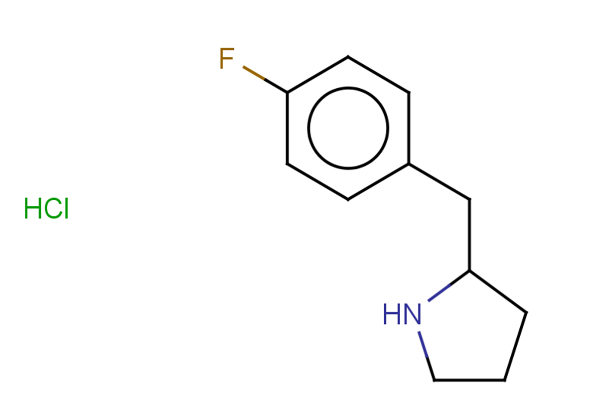 2-[(4-fluorophenyl)methyl]pyrrolidine hydrochloride