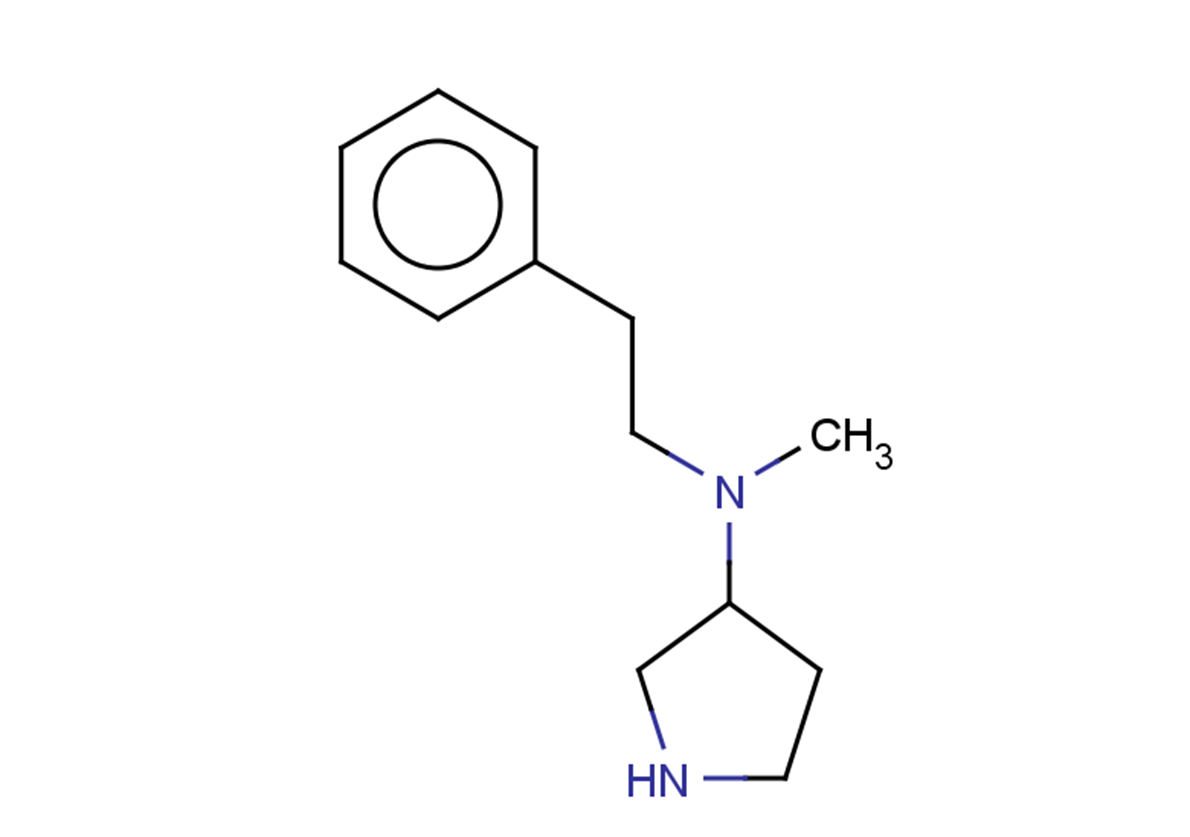 N-methyl-N-(2-phenylethyl)pyrrolidin-3-amine