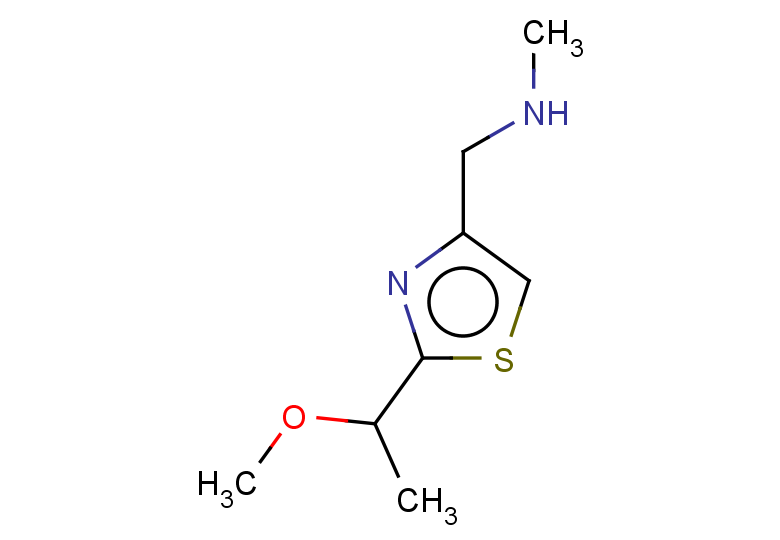 {[2-(1-methoxyethyl)-1,3-thiazol-4-yl]methyl}(methyl)amine