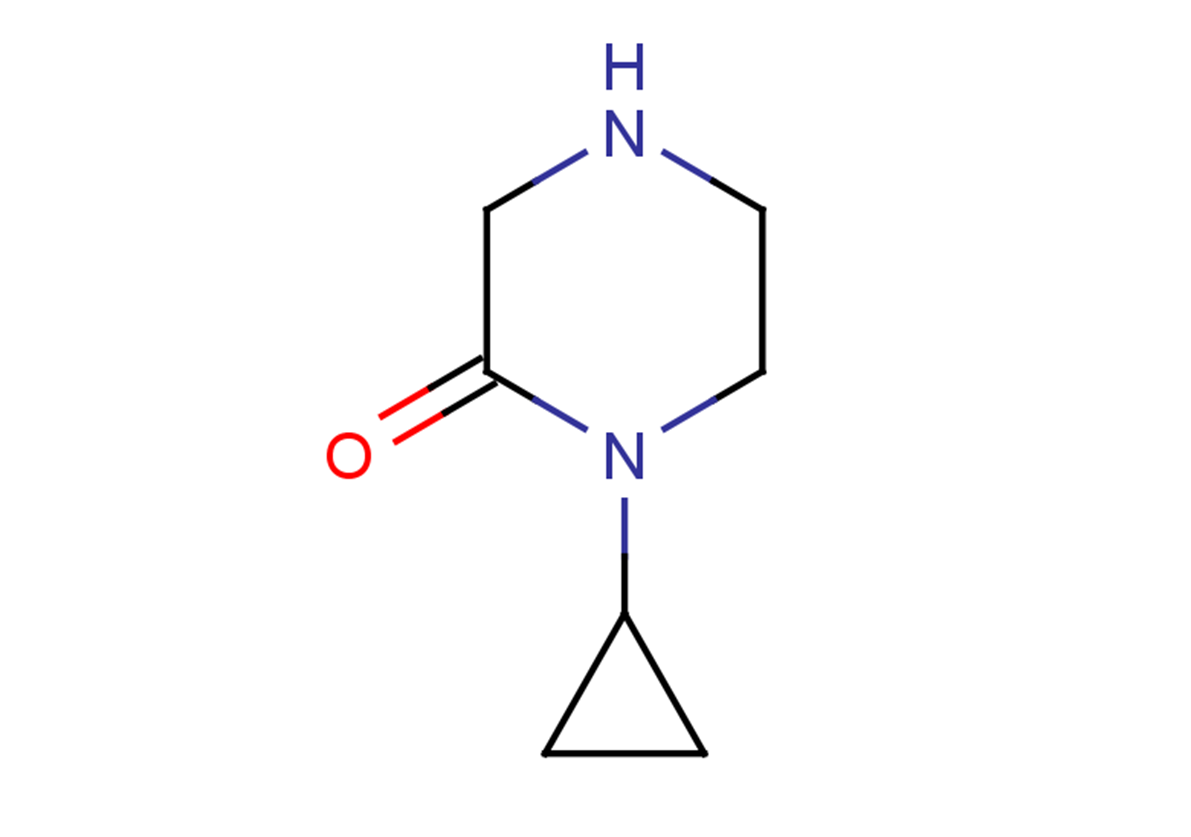 1-cyclopropylpiperazin-2-one