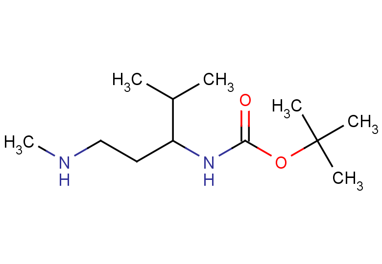 tert-butyl N-[4-methyl-1-(methylamino)pentan-3-yl]carbamate