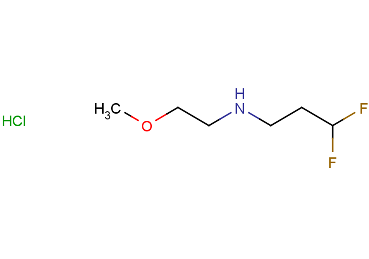 (3,3-difluoropropyl)(2-methoxyethyl)amine hydrochloride