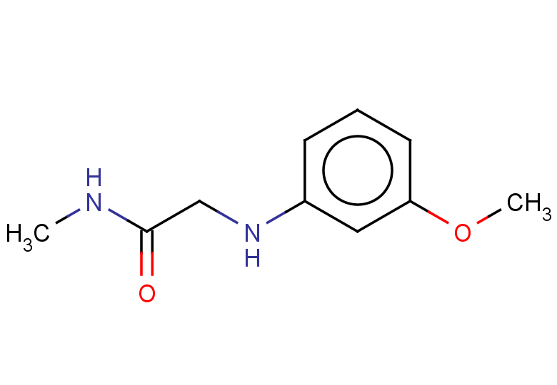2-[(3-methoxyphenyl)amino]-N-methylacetamide
