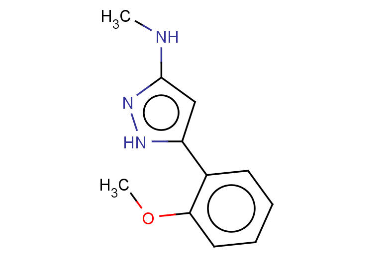 5-(2-methoxyphenyl)-N-methyl-1H-pyrazol-3-amine