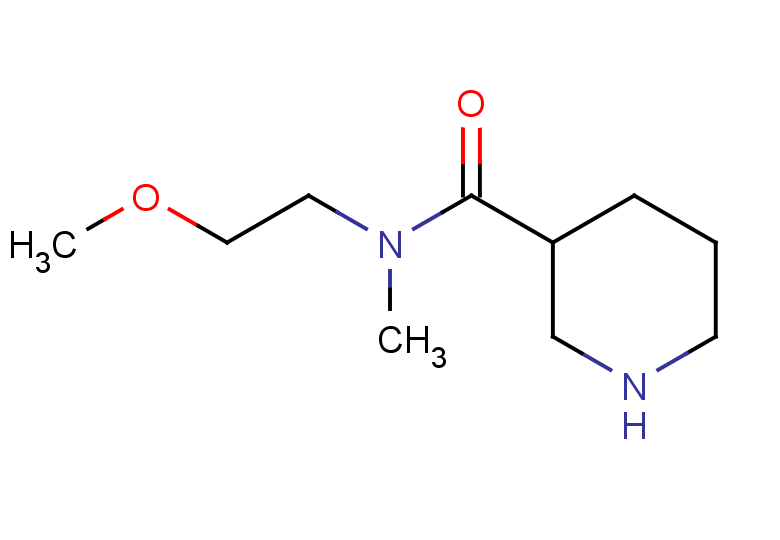 N-(2-methoxyethyl)-N-methylpiperidine-3-carboxamide