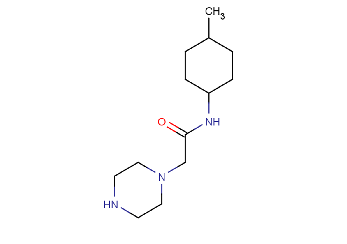 N-(4-methylcyclohexyl)-2-(piperazin-1-yl)acetamide