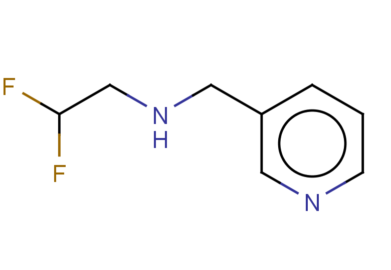 (2,2-difluoroethyl)(pyridin-3-ylmethyl)amine