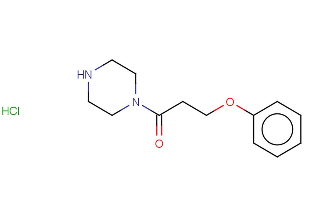 3-phenoxy-1-(piperazin-1-yl)propan-1-one hydrochloride