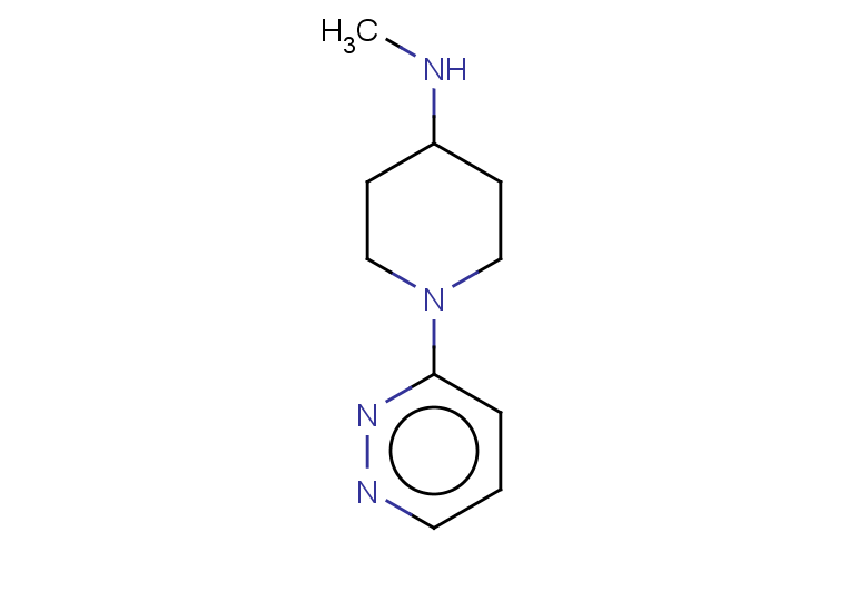 N-methyl-1-(pyridazin-3-yl)piperidin-4-amine