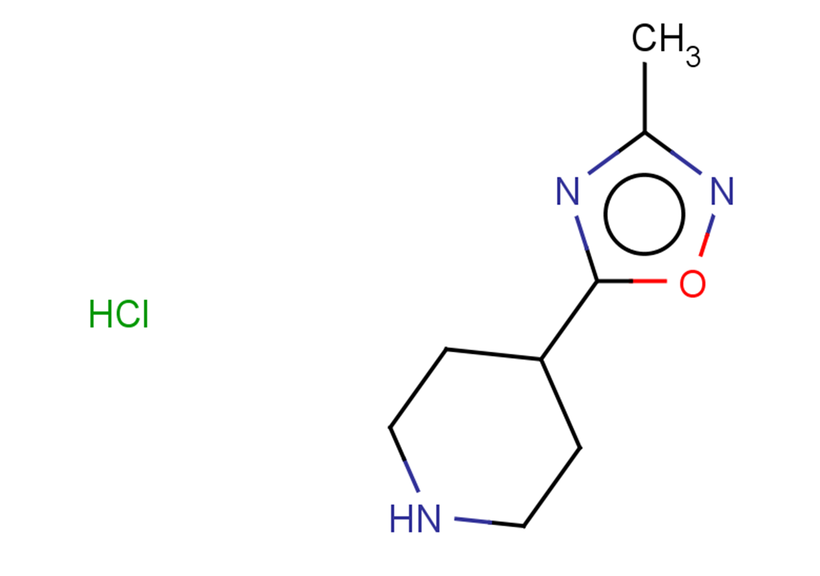 4-(3-methyl-1,2,4-oxadiazol-5-yl)piperidine hydrochloride