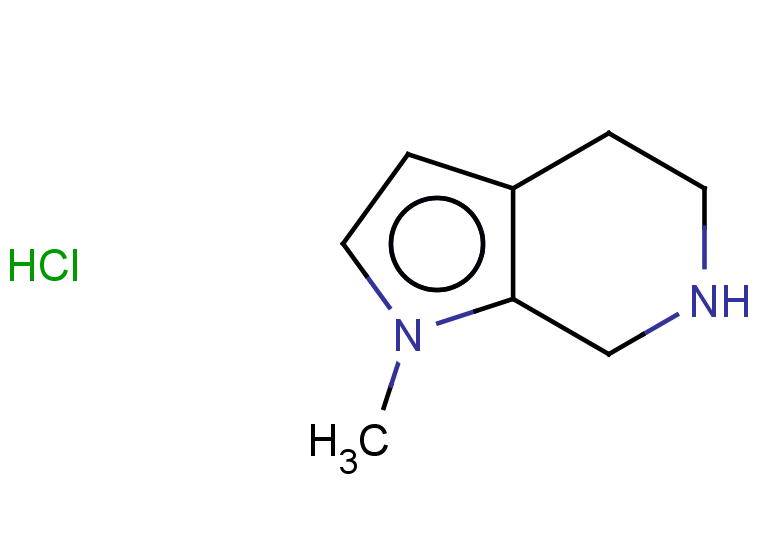 1-methyl-1H,4H,5H,6H,7H-pyrrolo[2,3-c]pyridine hydrochloride