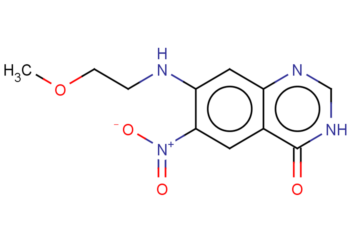 7-[(2-methoxyethyl)amino]-6-nitro-3,4-dihydroquinazolin-4-one