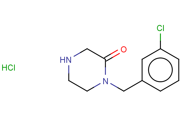 1-[(3-chlorophenyl)methyl]piperazin-2-one hydrochloride