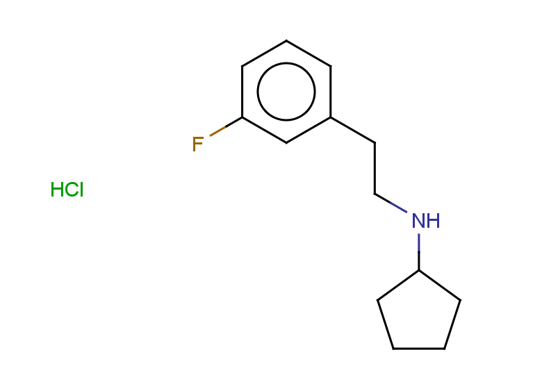 N-[2-(3-fluorophenyl)ethyl]cyclopentanamine hydrochloride